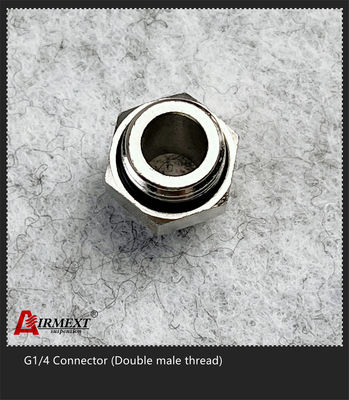 G1/4 Double Male Thread Connector Quick Connect Air Fittings