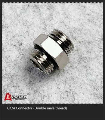 G1/4 Double Male Thread Connector Quick Connect Air Fittings