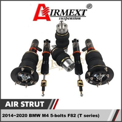 For BMW M4 5-bolts F82 2014~2020 Air Suspension Air Strut Kit