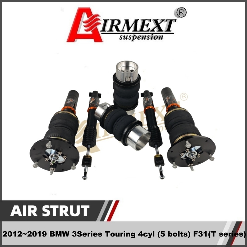For BMW 3 Series Touring 4cyl (5-bolts) F31 2012~2019 Air Suspension Air Strut Kit
